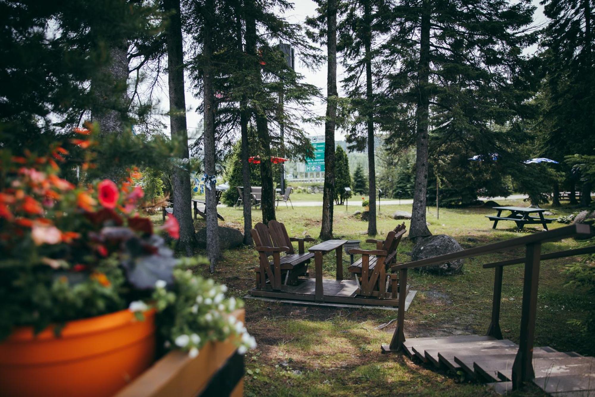 Motel Des Cascades Baie-Saint-Paul Zewnętrze zdjęcie
